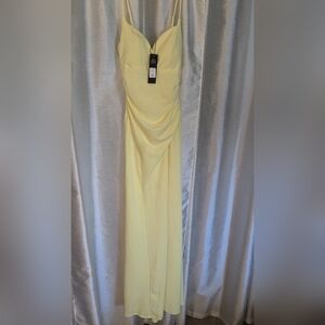 Fashion Nova Selene Crepe Gown